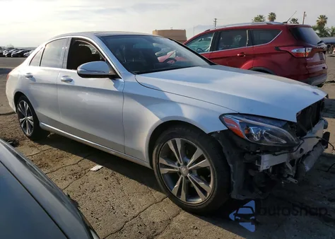 2015 Mercedes-Benz C 300 4Matic from USA, damaged, VIN 55SWF4KB8FU022996